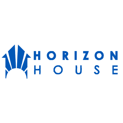 Horizon House logo, house image with text